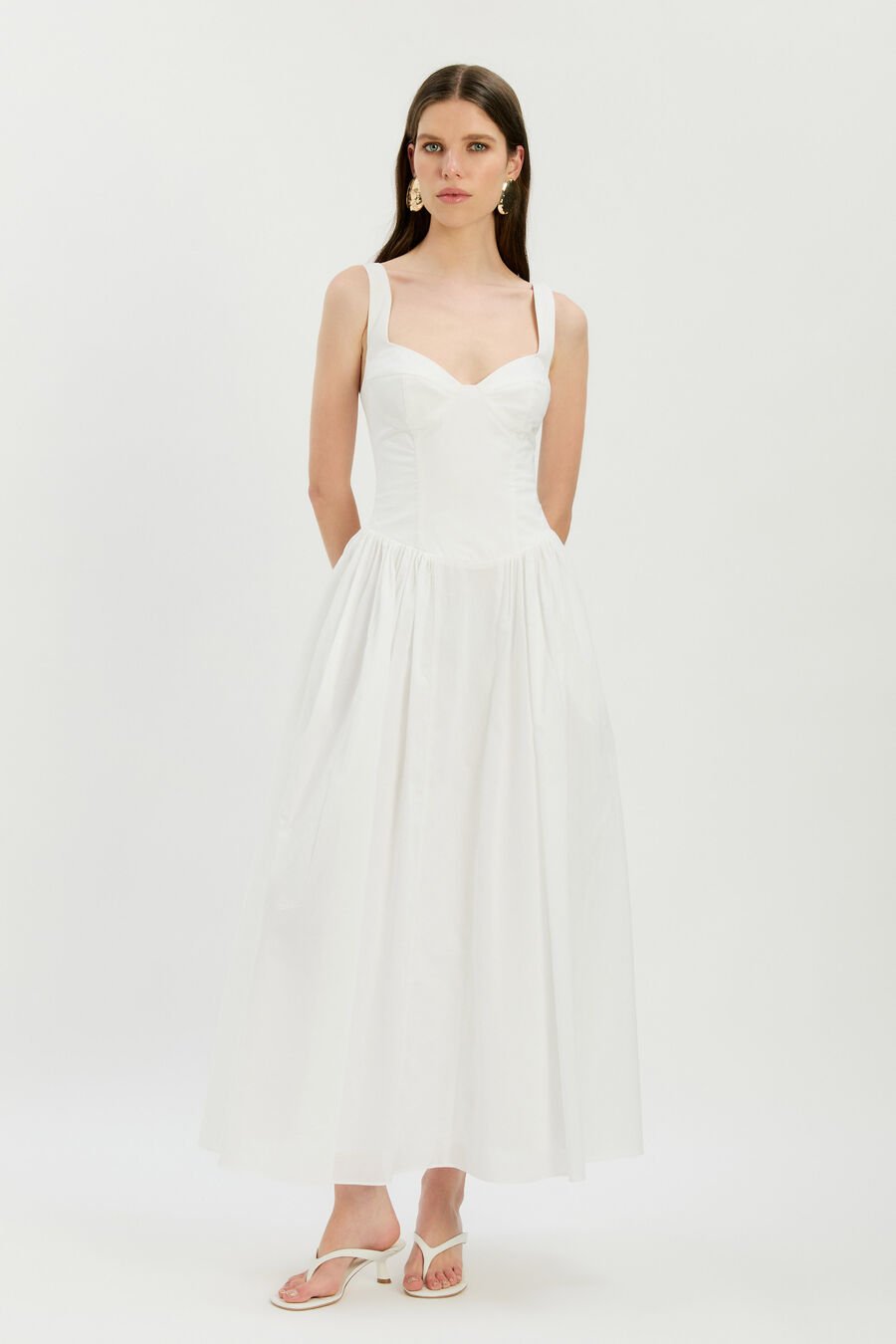 Theodora Cotton Maxi Dress