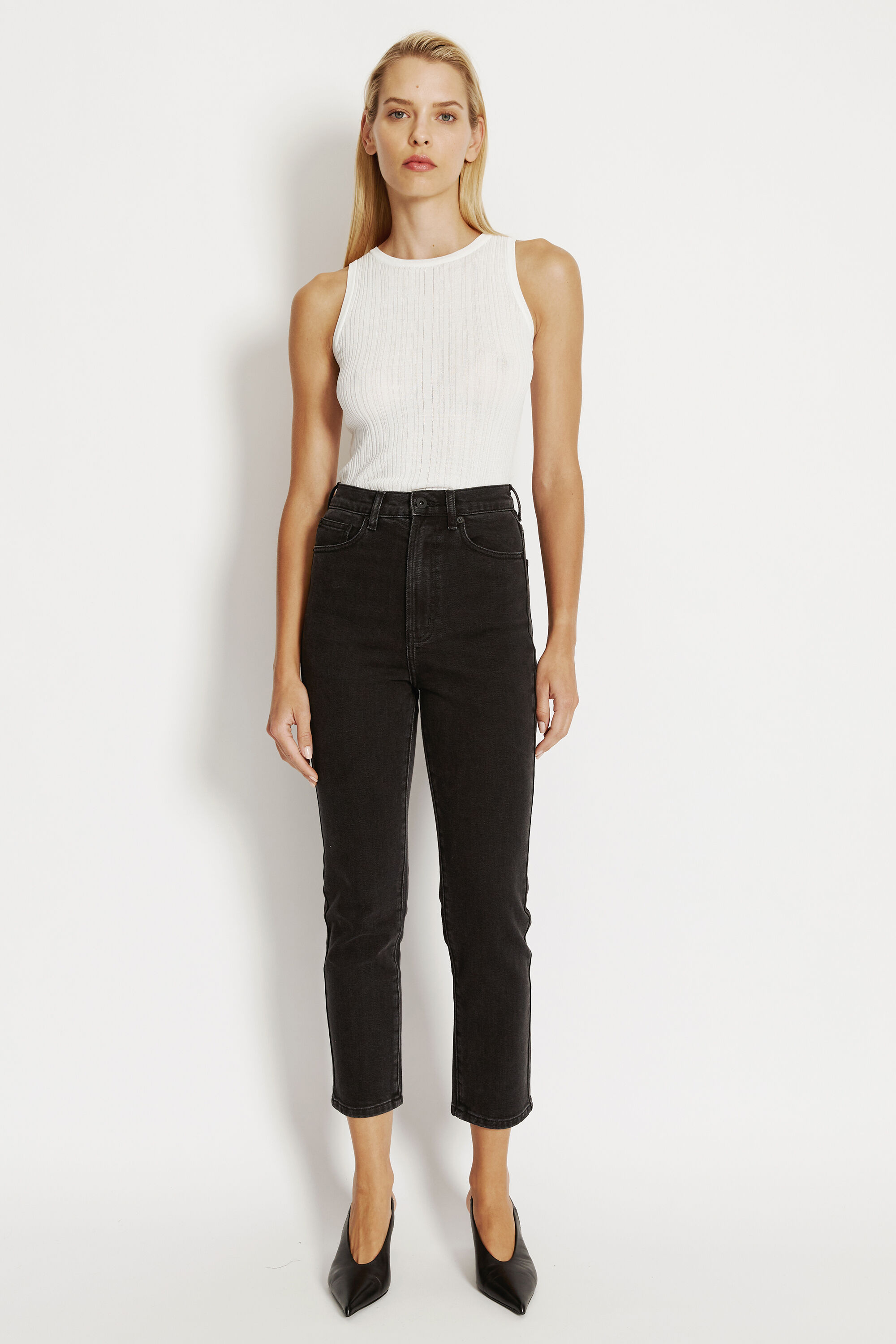 Women's Straight Leg Jeans | Shop High, Mid & Low Rise Denim