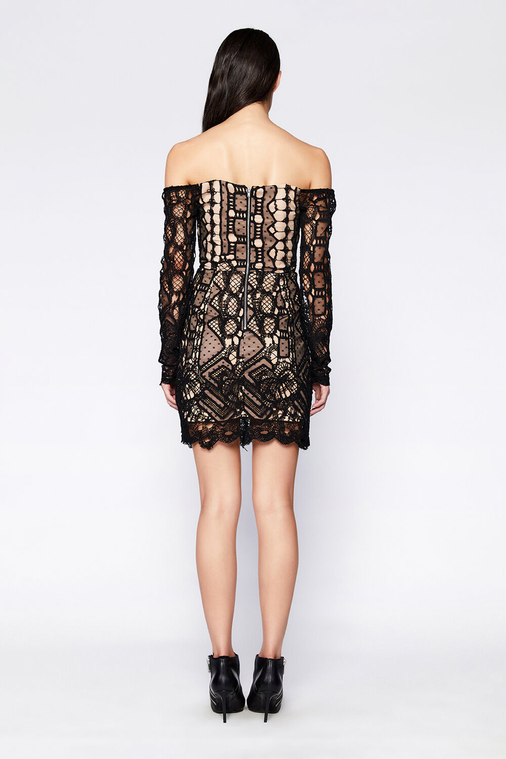 Thurley black lace online dress