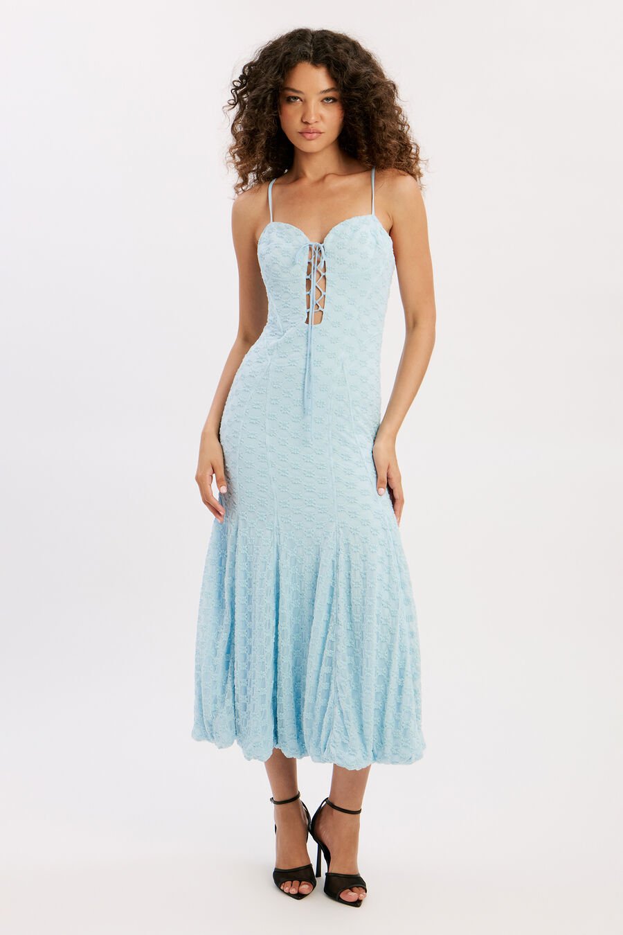 Delaney Lace Midi Dress