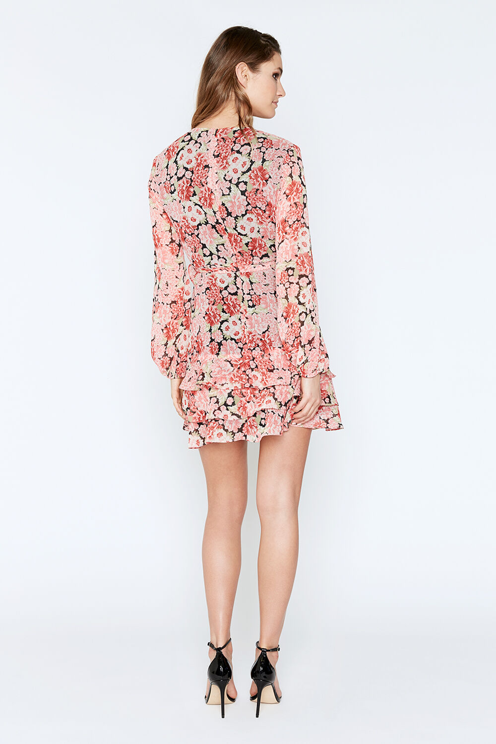 Bardot triple frill dress sale