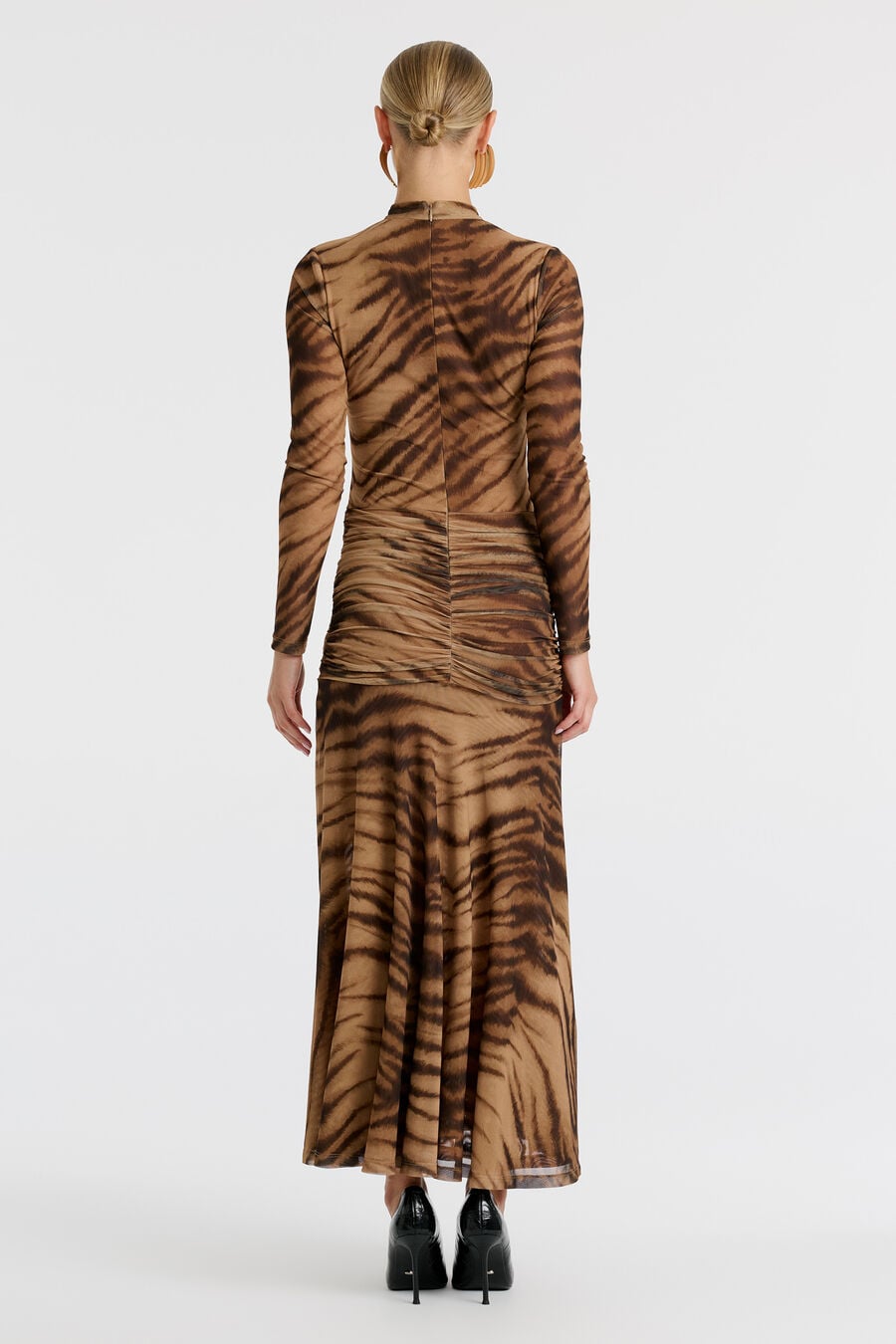 Lea Floral Mesh Dress