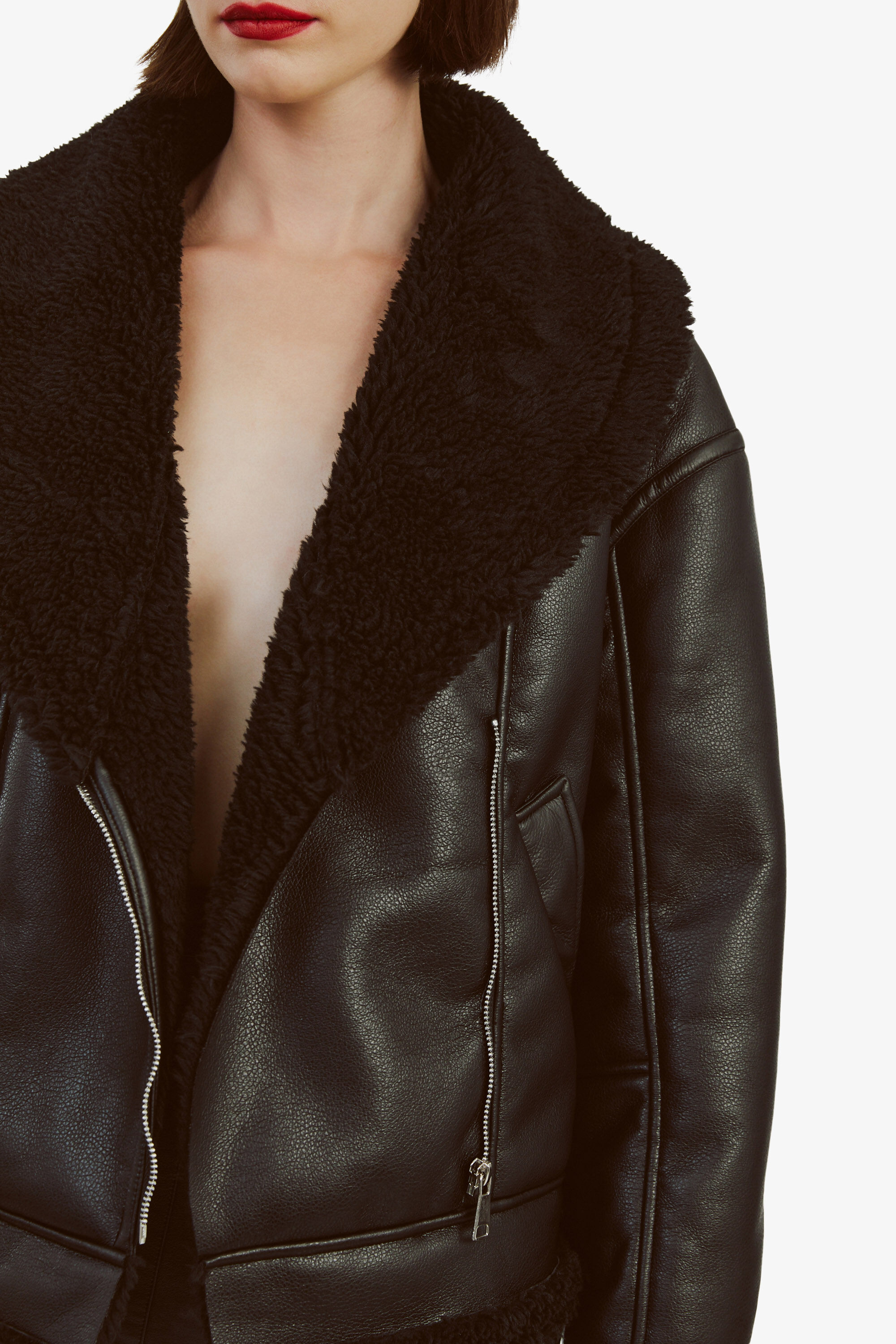 Amazon.com: Akklian Women's Faux Leather Jackets & Coats