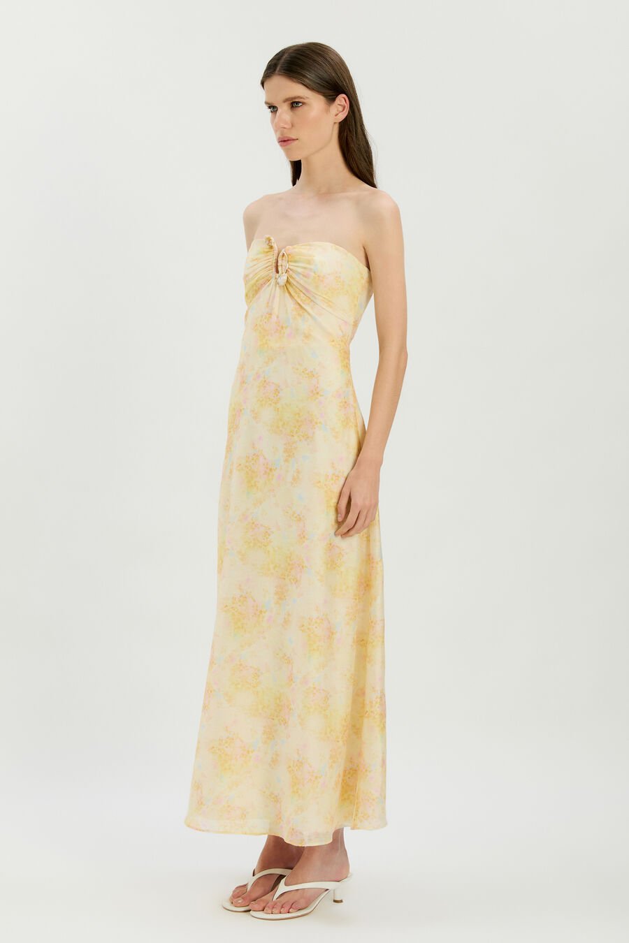 Amina Strapless Maxi Dress