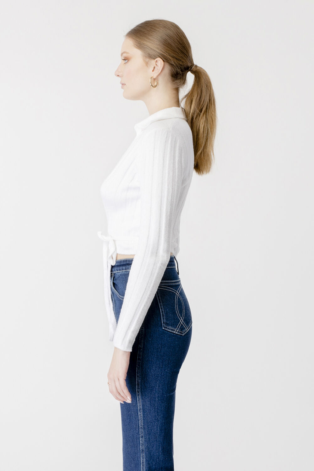 日本全国送料無料商品 特集 ELLIE TOP KNIT OVER CROSS ニット/セーター