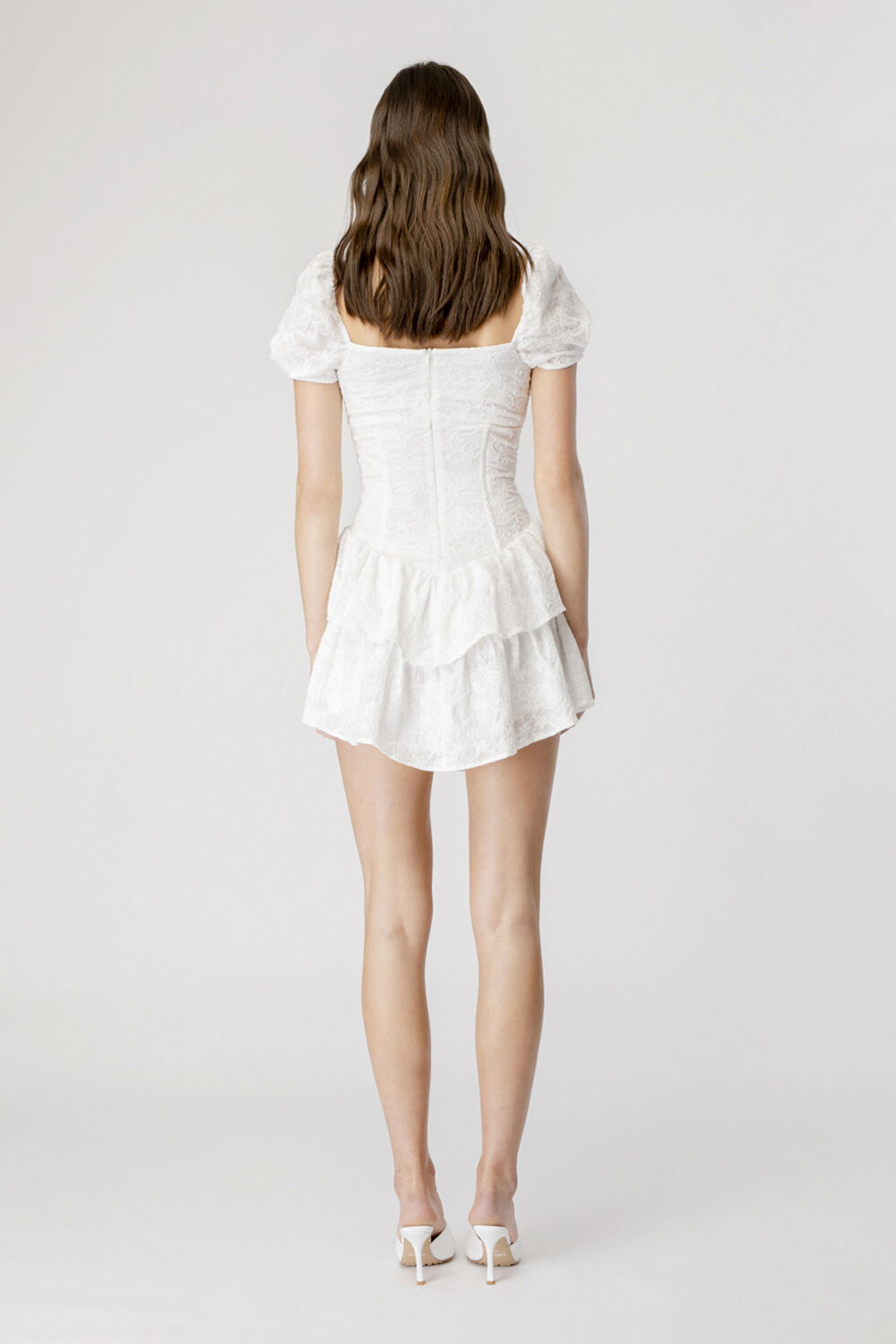 BRODERIE CORSET DRESS