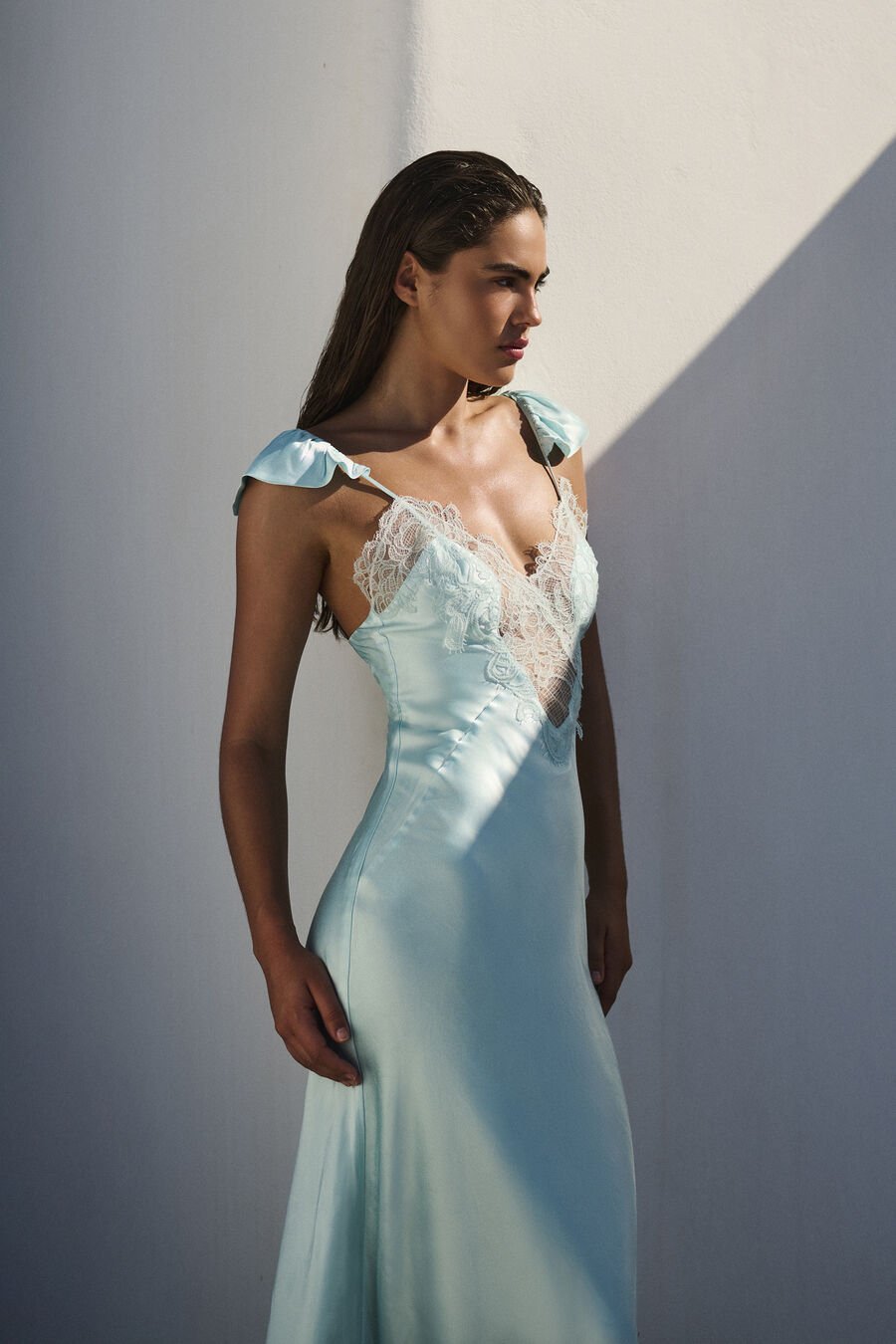 Ivy Lace Detail Maxi Dress