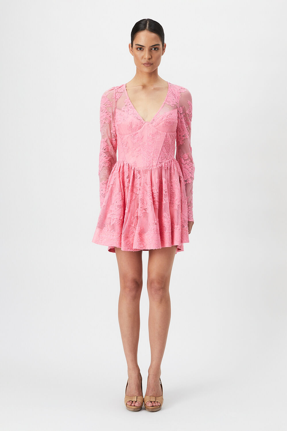 ELLIE LACE CORSET DRESS