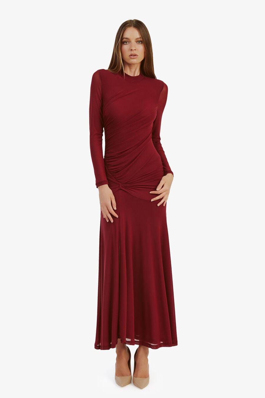 Liyana Ruched Mesh