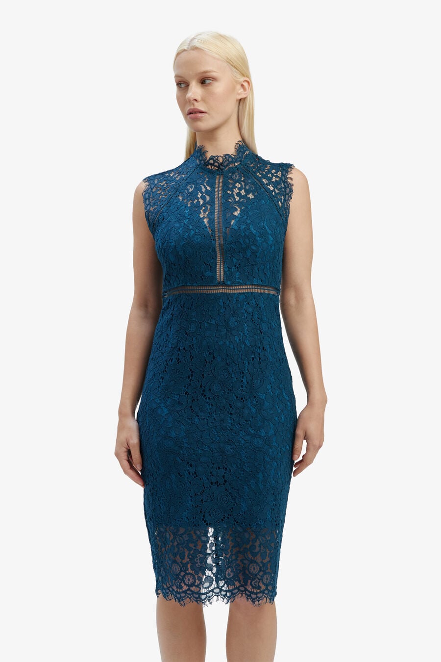 Lace Panel Dress