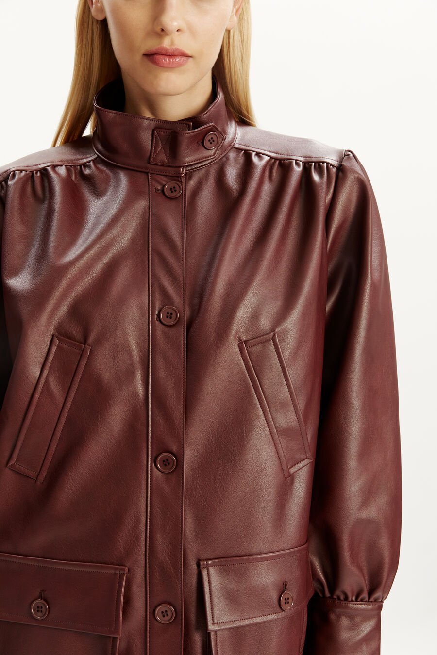 Clements Vegan Leather Jacket