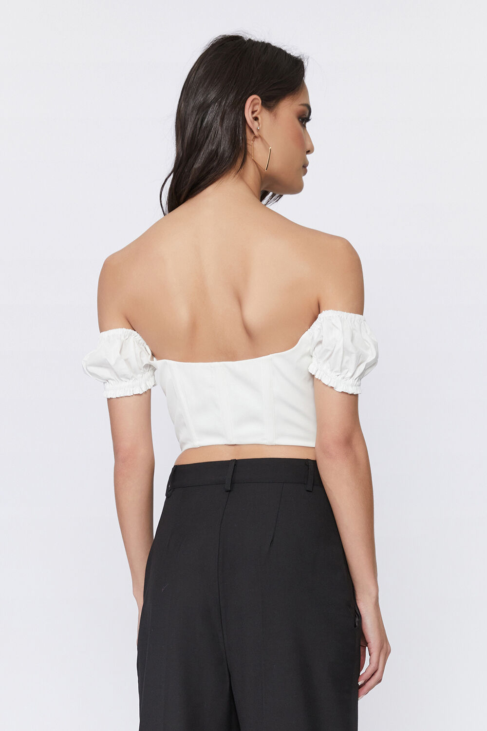 LENA CORSET BUSTIER in colour BRIGHT WHITE