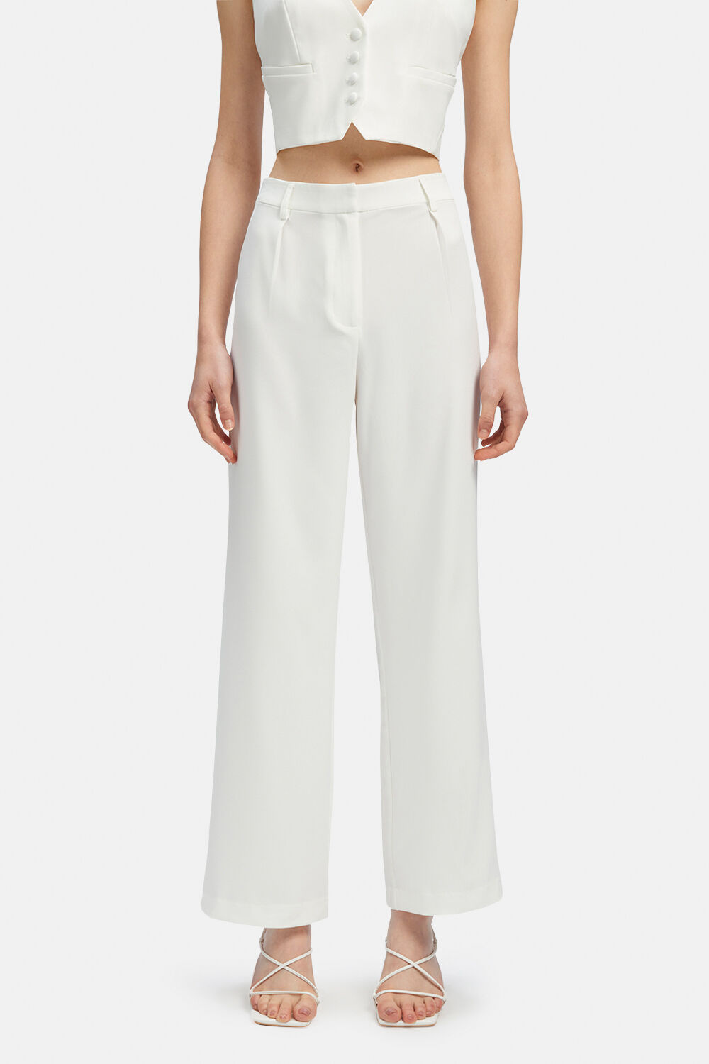 CALLISTA PANT in colour CLOUD DANCER