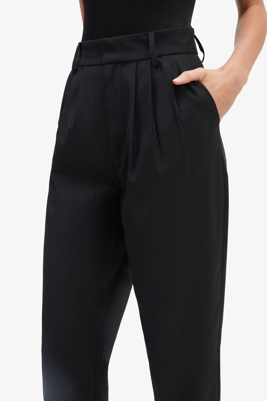 ELANDRA WIDE PANT in colour BLACK