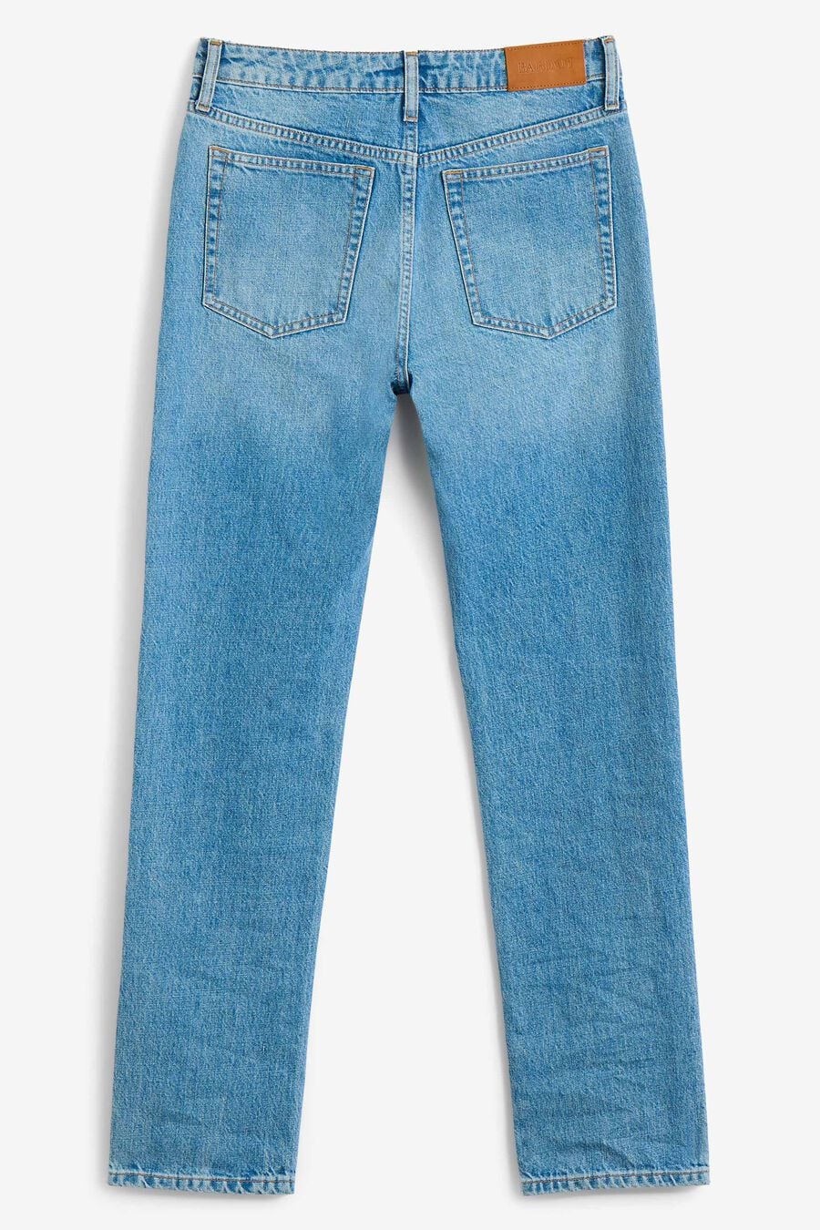 030 Mid Rise Straight Leg Jean