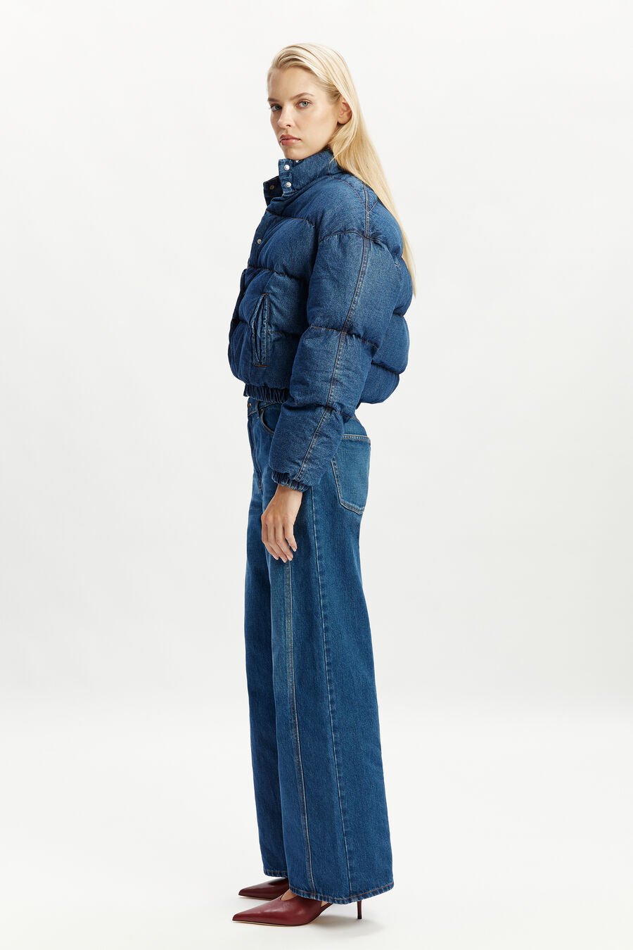 Denim Bomber Jacket