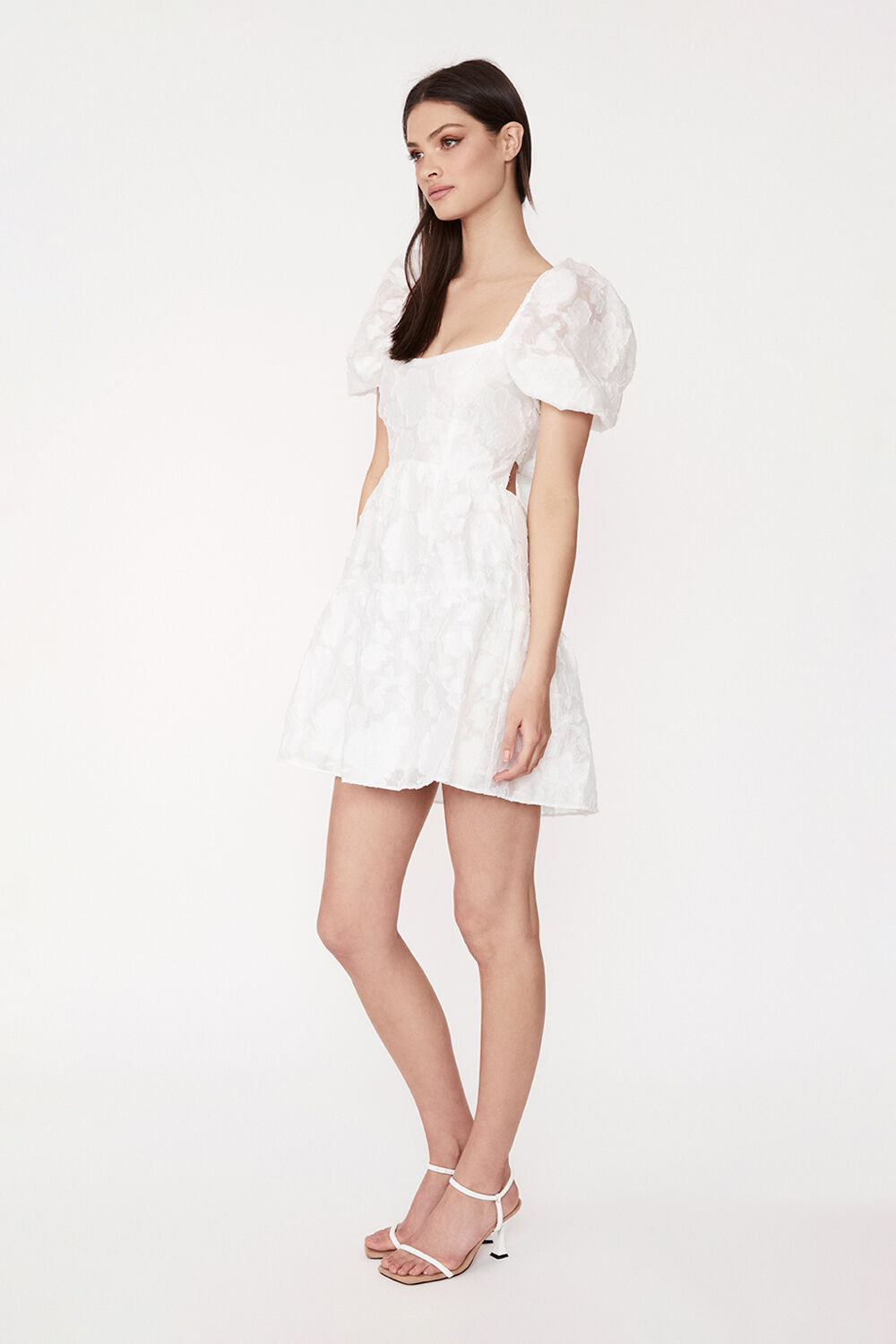 Frankie lace 2025 dress bardot