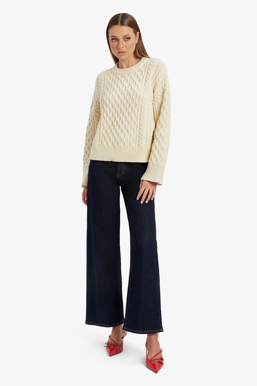 Maisie Oversized Cable Knit