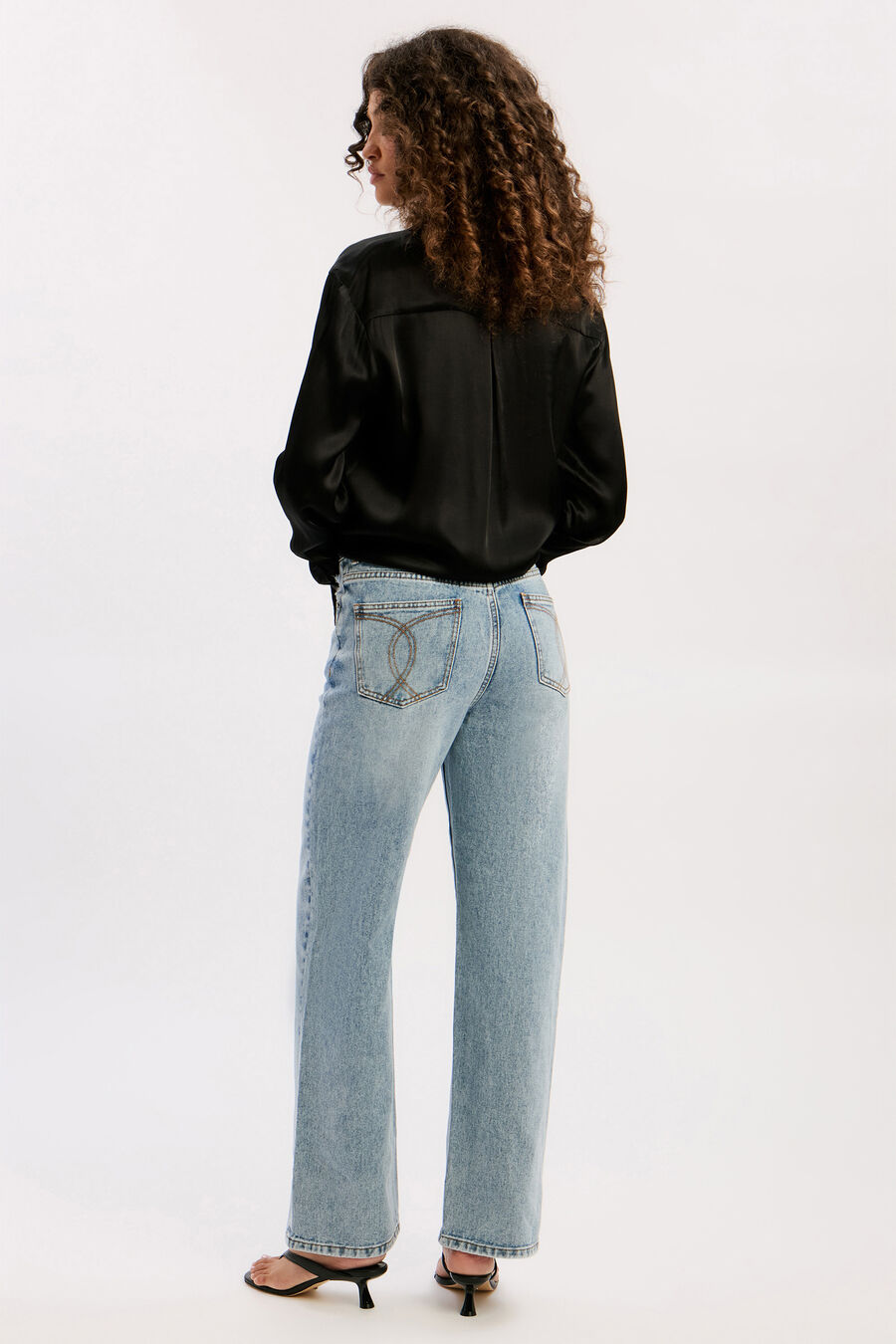 PIA STRAIGHT JEANS in colour VINTAGE