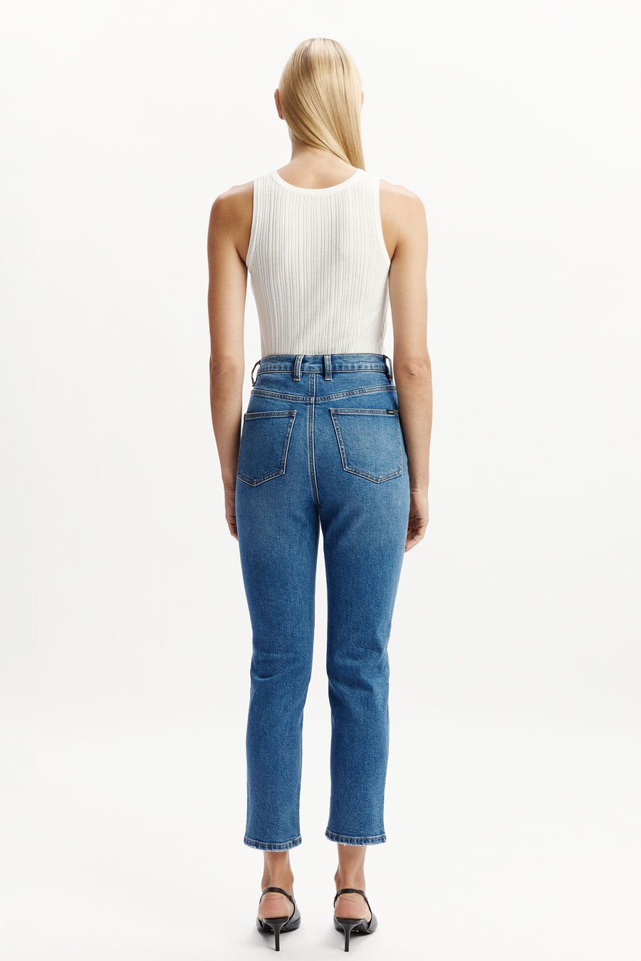 HEIDI STRAIGHT LEG JEANS II in colour DARKDENIM