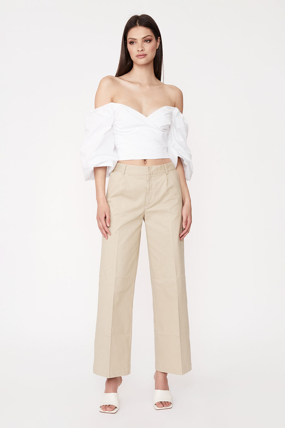 LOW RISE HIPSTER PANT in colour PINK TINT