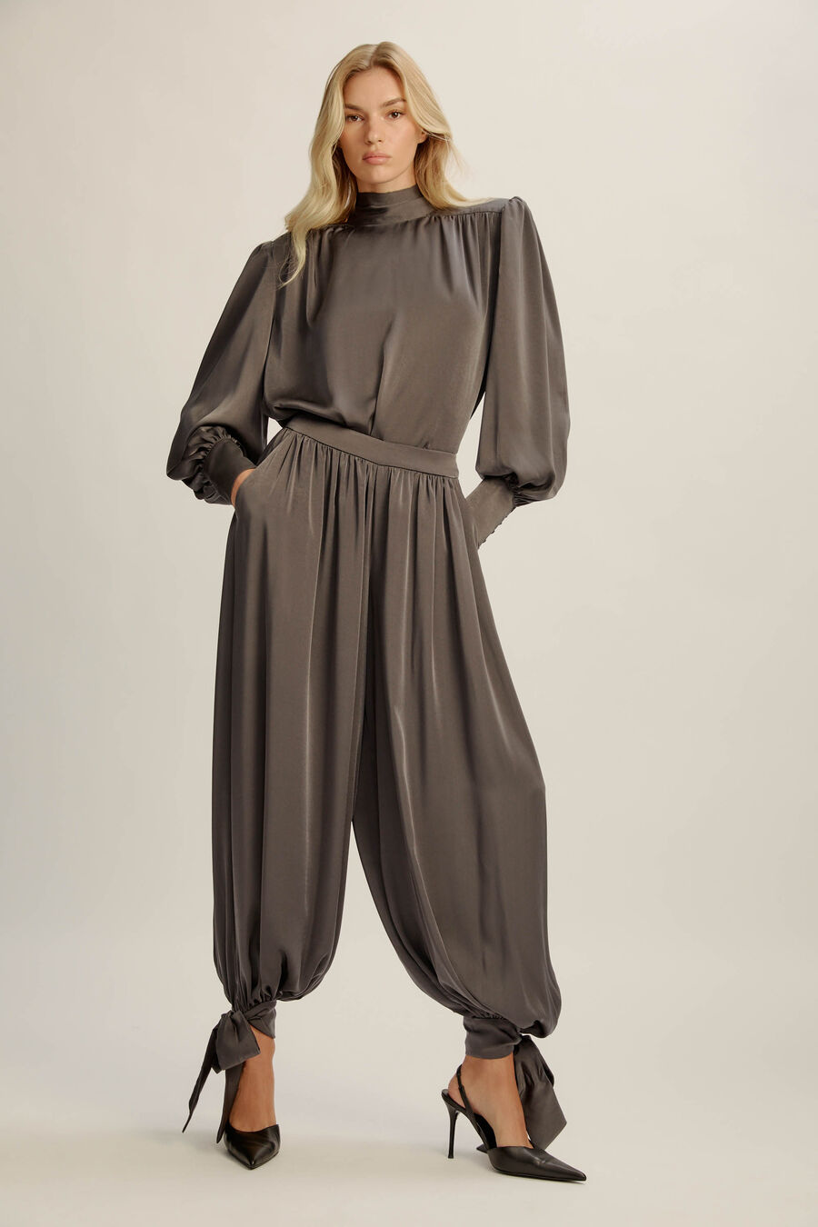 Alira Satin Balloon Pant