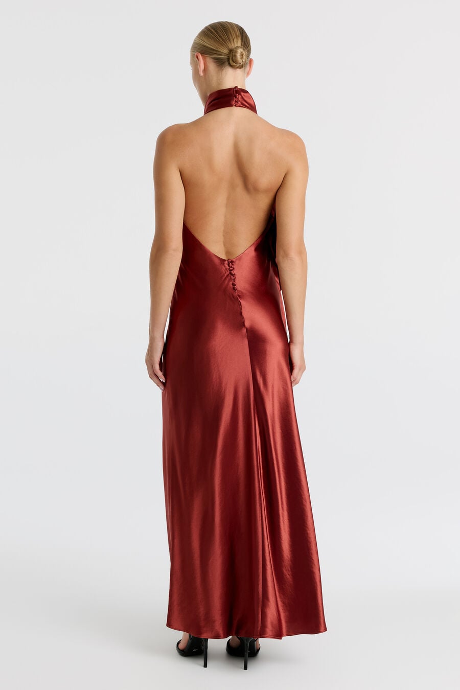 Sierra Drape Front Maxi Dress