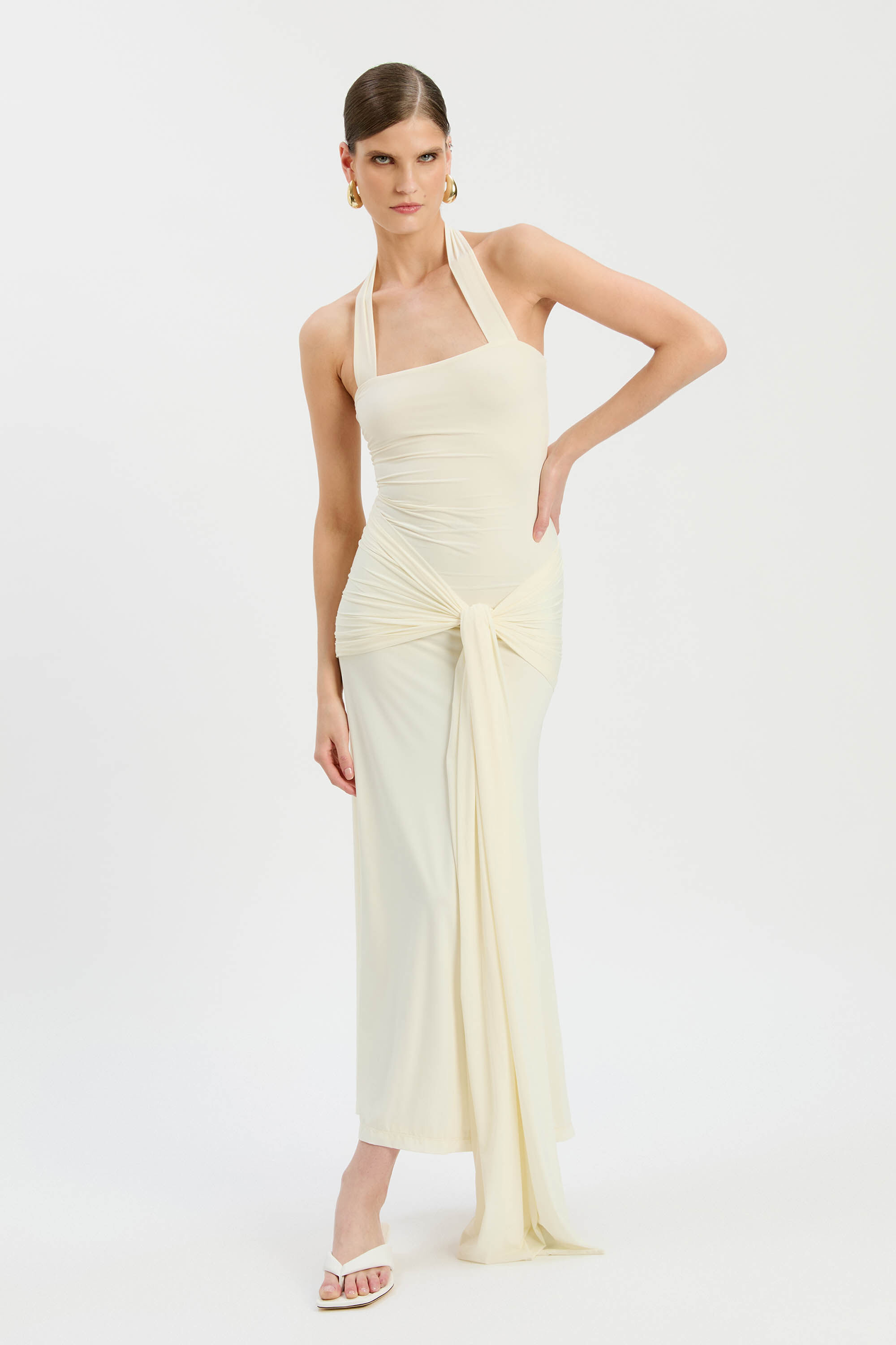 sachin and babi light blue dress EMILIO PUCCI LONG DRESS – Iryna Sigunava main image 1