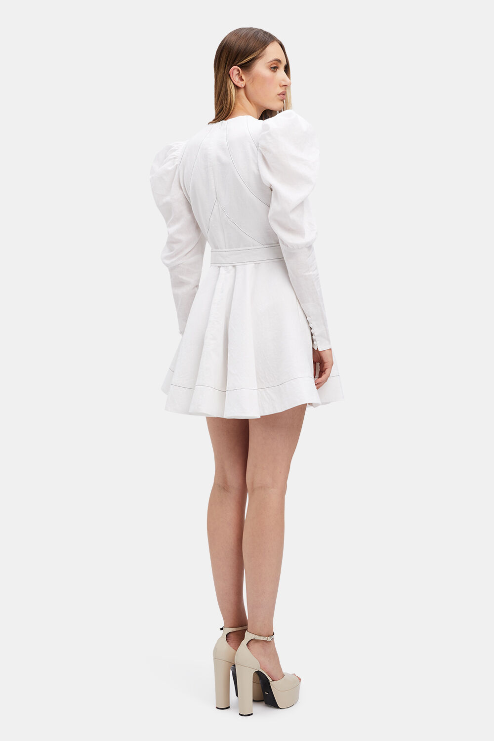 ZETA PUFF SLEEVE DRESS