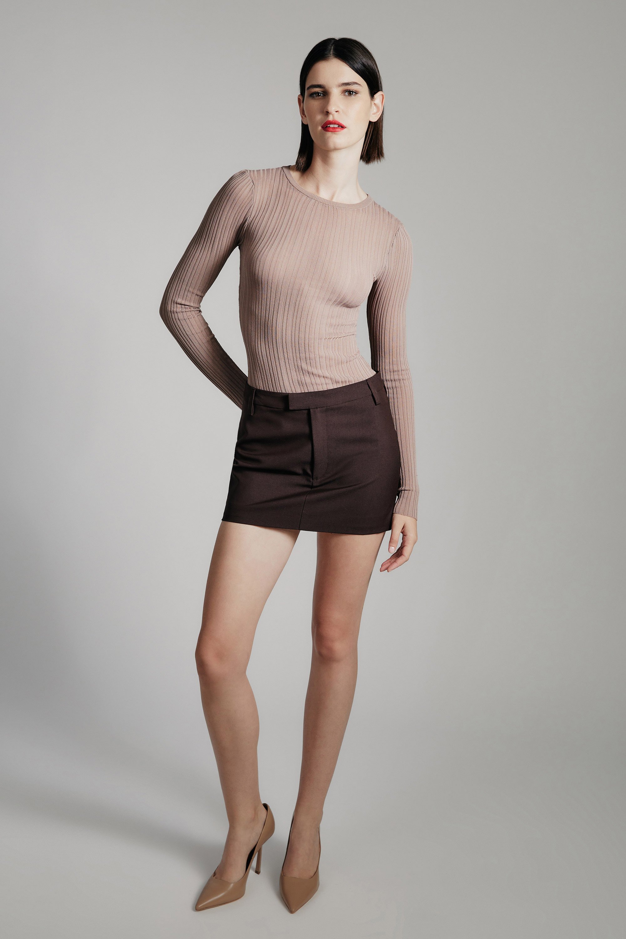 BARDOT ANDERS KNIT TOP