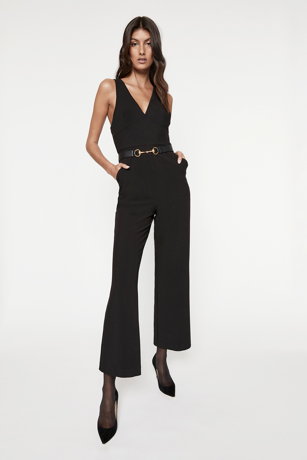 Bardot Meribel Jumpsuit In Black