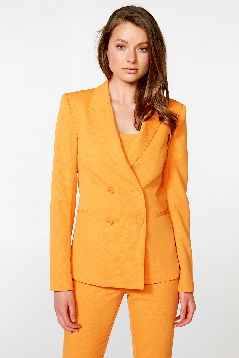 tangerine blazer