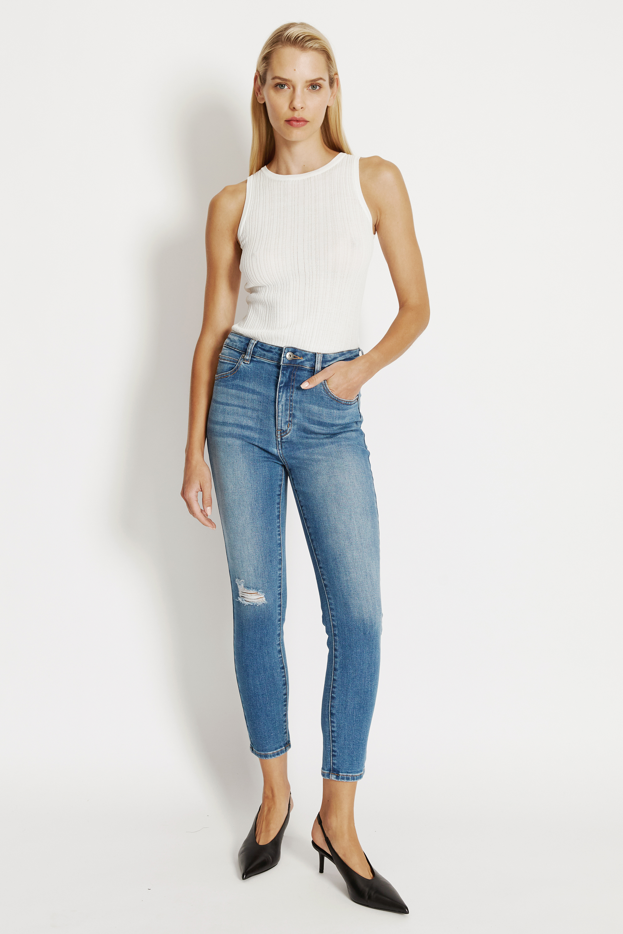 BARDOT KHLOE HI CROP JEANS ? 