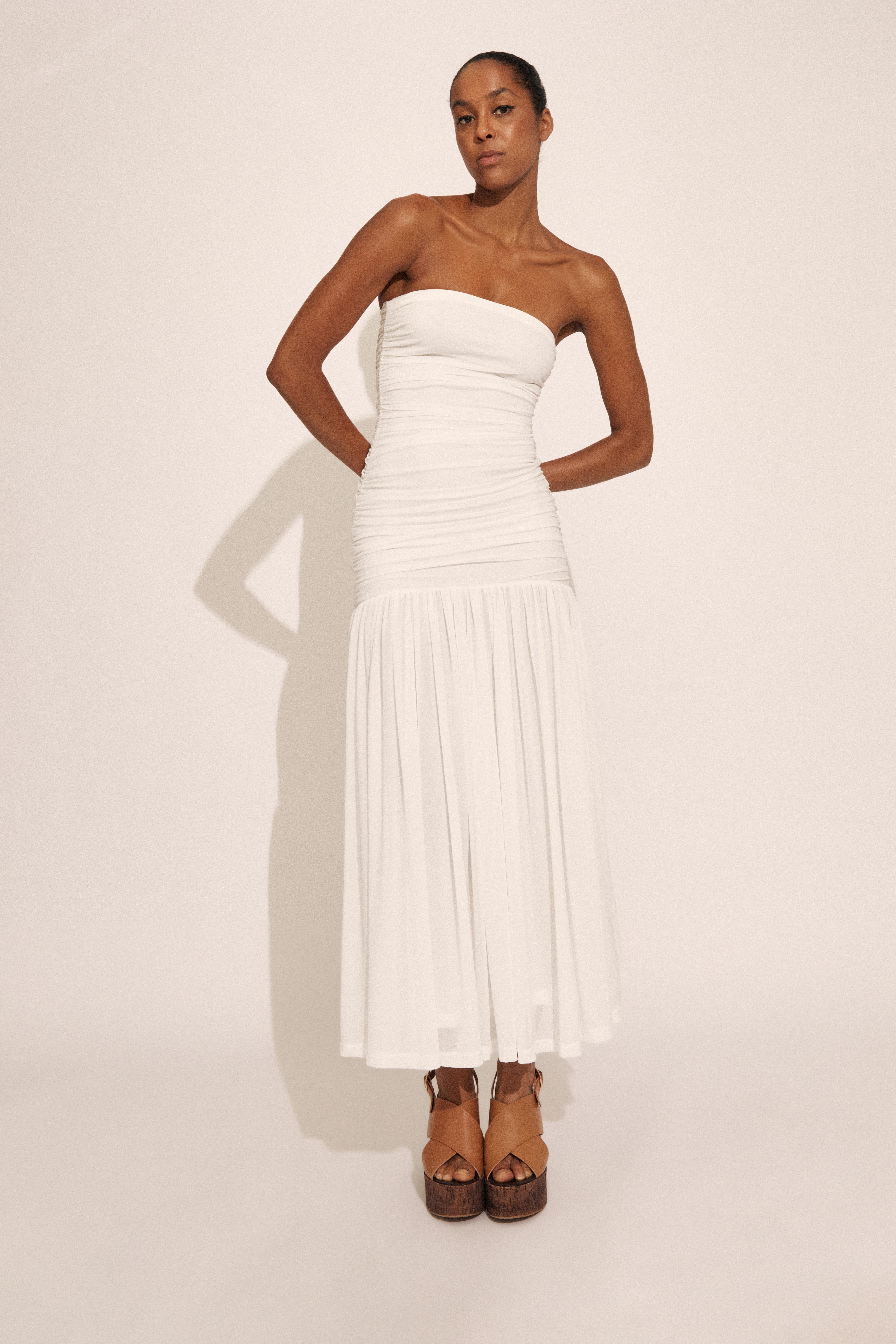 Bardot Solana Mesh Maxi Dress